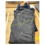 3ct Mens Jeans Size 36x32 + 36x30