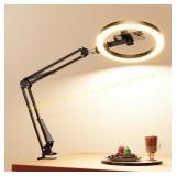 Evershop Ring Light with Stand, 10" Desk Light