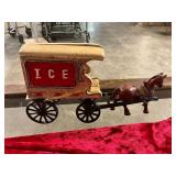 Cast Iron Horse + Ice Wagon