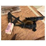 Antique Wrought Iron Candle Holder