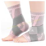 INDEEMAX Ankle Brace, Copper Infused, M