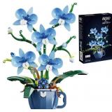 Blue Orchid Building Set, 567PCS, Gift