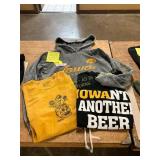 2ct Graphic T s, Blue 84 Iowa Hoodie (Smalls)