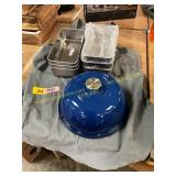 Apron Top, Pans, Dutch Oven Lid