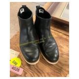 Timberland Women s Size 7 Black Leather Boots