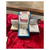 3ct Necklace/Earrings