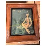 Vintage Indian Maiden Princess Yellow Bird