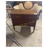 Antique Rolling Dresser
