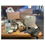 Philips Norelco Razor, Adding Machine, CDs, Etc