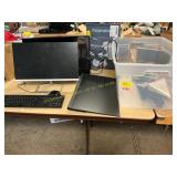 Monitors, Keyboard, Mouse, Tote