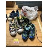 Lot of Kids Shoes, Assorted Sizes