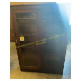Bookshelf with Glass Doors