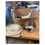 Bowls, Pan, S+P Shaker, Platters