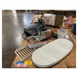 Serving Trays, Grill Brush, Kitchenware