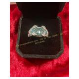 Ladies Special Occasion Size 6 Gemstone Ring