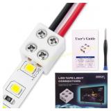 20 Pcs 2-Pin 8mm LED Strip Connectors