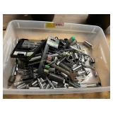 Tote of Sockets + Wrenches