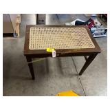 Caned Bench