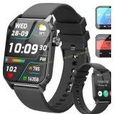 Smart Watch for Men, 120 Modes, 1.83" Black