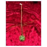 Unisex 13in Irish 4Leaf Clover Necklace