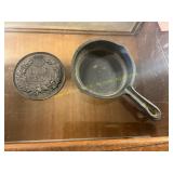 Miniature Skillet + One Cent Piece