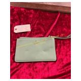 Kate Spade New York Green Leather Zip