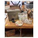 File Box, Cabinet Locks, Vases, Misc