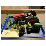 Massey-Ferguson Tractor, JD Implements