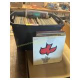 Tote of Vinyl Records