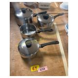 4ct Sauce Pans