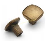 Amerdeco 10 Pack Antique Brass Pulls