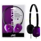 JVC HAS160V On-Ear Headphones Violet
