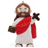 Jesus Plush Doll with Skeleton (Red)