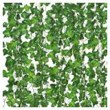 12 Pack Fake Vines for Room Decor, Ivy Garland