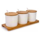 June Sky Ceramic Food Storage 8 oz White