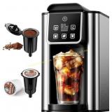 Hot & Iced Coffee Maker with Bold Setting