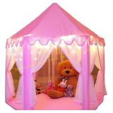 Monobeach Princess Tent with Star Lights