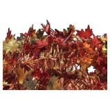 PMU 108ft Thanksgiving Tinsel Garland