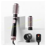 3-in-1 Rotating Hair Dryer Brush, 3 Heads