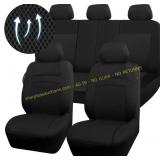 CAR PASS Seat Cover Set, 3D Mesh Airbag Compat
