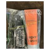 Metal polish and super leaves conditioner