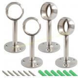 2PCS 1" Curtain Rod Bracket, Ceiling Mount