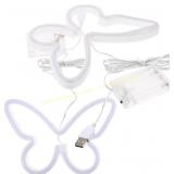 Homoyoyo Butterfly Neon Sign for Bedroom Decor