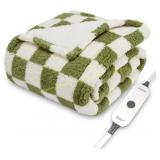 Sunbeam Royal Sherpa Heated Throw 50x60