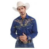 EL PIONERO Western Shirt, Long Sleeve