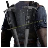 HiiFeuer Medieval Faux Leather Sword Frog