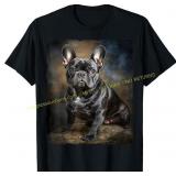 French Bulldog Design T-Shirt for Dog Lovers Sz M