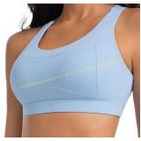 Sports Bras High Impact Racerback Bra size lg