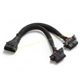 bbfly-B6 OBD II 16P Splitter Cable 1M/1F