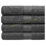 Hotel Quality Bath Towels 650GSM 4-Pack
